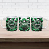 Aotearoa Ngai Tahu Personalised Ceramic Mug Maori Iwi Poutama Puhoro Tattoo LT14 - Polynesian Pride