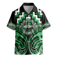 Aotearoa Ngai Tahu Personalised Kid Hawaiian Shirt Maori Iwi Poutama Puhoro Tattoo LT14 - Polynesian Pride