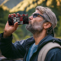 Aotearoa Toitu Te Tiriti 4 in 1 Can Cooler Tumbler Honour The Treaty Maori Haka LT14 - Polynesian Pride