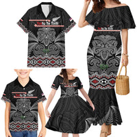 Aotearoa Toitu Te Tiriti Family Matching Mermaid Dress and Hawaiian Shirt Stand Together! Stand Stronger! - NZ Tiki LT14 - Polynesian Pride