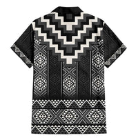 Black Taniko Aotearoa Family Matching Mermaid Dress and Hawaiian Shirt Niho Taniwha Mix Poutama LT14 - Polynesian Pride
