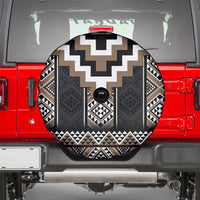 Brown Taniko Aotearoa Spare Tire Cover Niho Taniwha Mix Poutama LT14