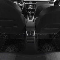 Custom New Zealand Silver Fern Rugby Car Mats Aotearoa Kiwi Maori Pattern LT14