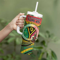Vanuatu Tumbler With Handle Yumi 45th Hapi Independens Dei - Reggae Version LT14