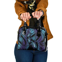 Polynesia Sea Turtle Day Shoulder Handbag Tribal Honu Plumeria Polynesian Pattern