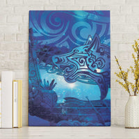 Kuri New Zealand Matariki Canvas Wall Art Aotearoa Dog Waka Maori New Year Galaxy Vibes