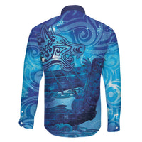 Kuri New Zealand Matariki Family Matching Mermaid Dress and Hawaiian Shirt Aotearoa Dog Waka Maori New Year Galaxy Vibes LT14 - Polynesian Pride