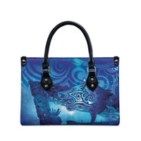 Kuri New Zealand Matariki Leather Bag Aotearoa Dog Waka Maori New Year Galaxy Vibes
