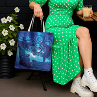 Kuri New Zealand Matariki Tote Bag Aotearoa Dog Waka Maori New Year Galaxy Vibes LT14 - Polynesian Pride