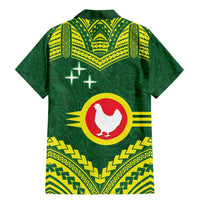 Manu'a Flag Day Family Matching Mermaid Dress and Hawaiian Shirt Polynesian Pattern National Color Proud LT14 - Polynesian Pride