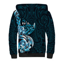 Asut Guam Chamorro Sherpa Hoodie Guahan Seal Tattoo LT14 - Polynesian Pride
