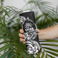 Attelong Guam Chamorro Skinny Tumbler Guahan Seal Tattoo LT14 - Polynesian Pride