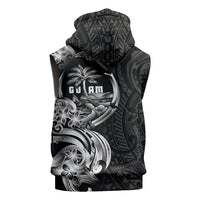 Attelong Guam Chamorro Sleeveless Hoodie Guahan Seal Tattoo LT14 - Polynesian Pride