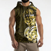 Amariyu Guam Chamorro Sleeveless Hoodie Guahan Seal Tattoo LT14 - Polynesian Pride