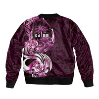 Kulot Di Rosa Guam Chamorro Bomber Jacket Guahan Seal Tattoo LT14 - Polynesian Pride