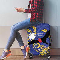 Nauru Angam Day Luggage Cover Naoero Frigate Bird Polynesian Pattern LT14 - Polynesian Pride