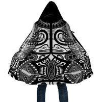 Marquesas Islands Cloak Marquesan Tattoo Black White Color LT14 Unisex Black - Polynesian Pride