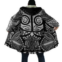 Marquesas Islands Cloak Marquesan Tattoo Black White Color LT14 - Polynesian Pride