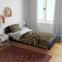 Austral Islands Bedding Set Tuhaa Pae Penu Stars Necklace Gold LT14 - Polynesian Pride