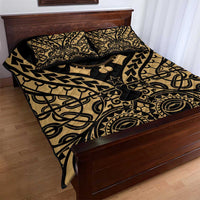 Austral Islands Quilt Bed Set Tuhaa Pae Penu Stars Necklace Gold LT14 - Polynesian Pride
