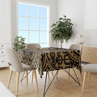 Austral Islands Tablecloth Tuhaa Pae Penu Stars Necklace Gold - Polynesian Pride