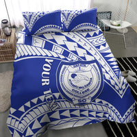 Personalised Samoa Safata College Bedding Set Samoan Pattern LT14 - Polynesian Pride
