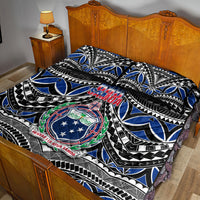 Samoa 685 Quilt Bed Set Samoan Coat Of Arms Simple Style LT14 - Polynesian Pride