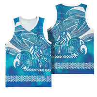 Kuri Dog Waka New Zealand Matariki Basketball Jersey Ocean Sharks Maori Tattoo LT14 - Polynesian Pride