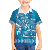Kuri Dog Waka New Zealand Matariki Hawaiian Shirt Ocean Sharks Maori Tattoo LT14 - Polynesian Pride