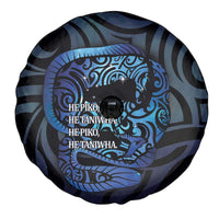Tuna Eel New Zealand Matariki Spare Tire Cover He Piko He Taniwha Maori Pattern