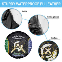 South Sea Islanders National Recognition Day Spare Tire Cover Australia Aboriginal Vanuatu Pig Tusk LT14 - Polynesian Pride