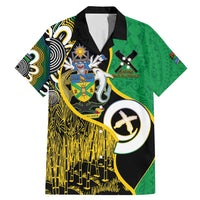 Australian South Sea Islanders National Recognition Day Family Matching Mermaid Dress and Hawaiian Shirt Solomon Islands And Vanuatu Culture LT14 Dad's Shirt - Short Sleeve Black - Polynesian Pride