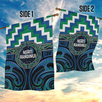 Aotearoa Ngati Ranginui Garden Flag Maori Iwi Poutama Puhoro Tattoo LT14 - Polynesian Pride