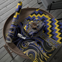 Aotearoa Ngati Raukawa Wrapping Paper Maori Iwi Poutama Puhoro Tattoo LT14 - Polynesian Pride