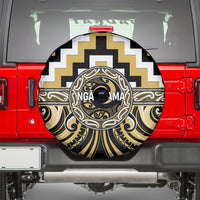 Aotearoa Ngati Tama Spare Tire Cover Maori Iwi Poutama Puhoro Tattoo LT14 - Polynesian Pride