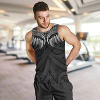 Poutama Korowai New Zealand Men Tank Top Aotearoa Maori Tattoo - Polynesian Pride