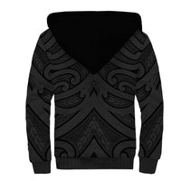 Poutama Korowai New Zealand Sherpa Hoodie Aotearoa Maori Tattoo LT14 - Polynesian Pride