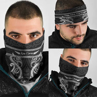 Kia Ora New Zealand Neck Gaiter Maori Language Week Pango Taniko Motif LT14 - Polynesian Pride