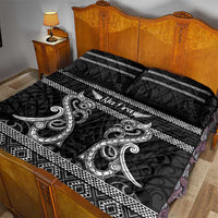 Kia Ora New Zealand Quilt Bed Set Maori Language Week Pango Taniko Motif LT14 - Polynesian Pride