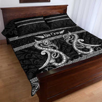 Kia Ora New Zealand Quilt Bed Set Maori Language Week Pango Taniko Motif LT14 - Polynesian Pride