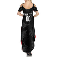 Custom New Zealand Silver Fern Softball Family Matching Summer Maxi Dress and Hawaiian Shirt Go Aotearoa LT14 - Polynesian Pride