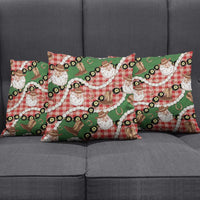 Cowboy Hawaii Mele Kalikimaka Pillow Cover Paniolo Kukui Nut Pikake Lei Red Version LT14 - Polynesian Pride