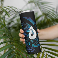 Hei Matau New Zealand Matariki Skinny Tumbler NZ Fish Hook Maori Art