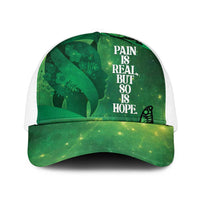 World Mental Health Awareness Month Mesh Trucker Cap Warriors Brave Strong Galaxy Vibes - Polynesian Pride
