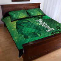 World Mental Health Awareness Month Quilt Bed Set Warriors Brave Strong Galaxy Vibes LT14 - Polynesian Pride