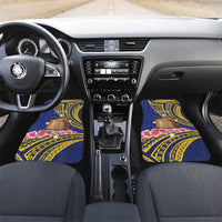 Personalised Tokelau Tokehega Day Car Mats Tokelauan Tatau Flag Color - Polynesian Pride