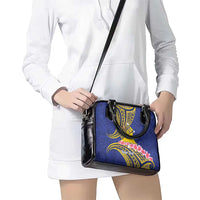 Personalised Tokelau Tokehega Day Shoulder Handbag Tokelauan Tatau Flag Color - Polynesian Pride