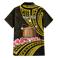 Personalised Tokelau Tokehega Day Family Matching Summer Maxi Dress and Hawaiian Shirt Tokelauan Tatau Black Color LT14 - Polynesian Pride