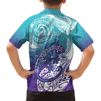 Personalised New Zealand Suicide Prevention Month Hawaiian Shirt You Matter NZ Fern With Maori Koru Lizard LT14 - Polynesian Pride