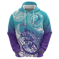 Personalised New Zealand Suicide Prevention Month Hoodie You Matter NZ Fern With Maori Koru Lizard LT14 - Polynesian Pride